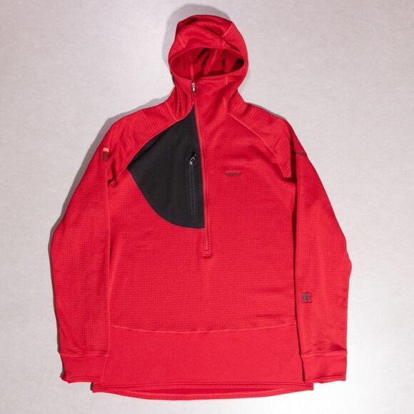 Patagonia Other - Patagonia R1 Hoody Fleece 1/2 Zip Pullover Red Polartec Sweater Men's XL Banff